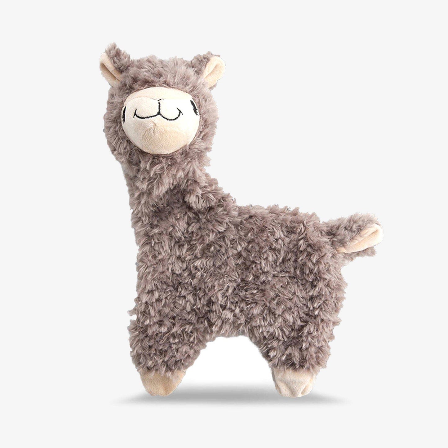 Gray Alpaca Dog Toy