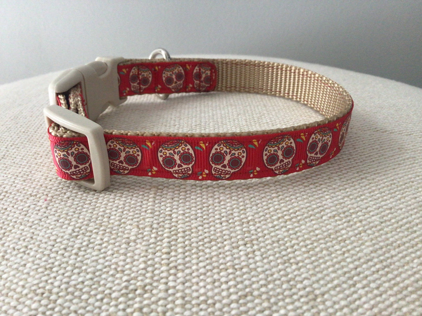 Sugar Skulls Dog Collar