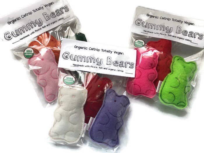 Catnip Gummy Bears