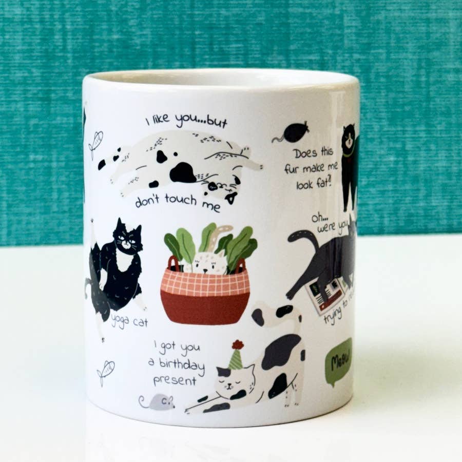 Feisty Felines Coffee Mug