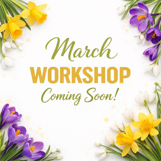 March Workshop - Coming Soon!