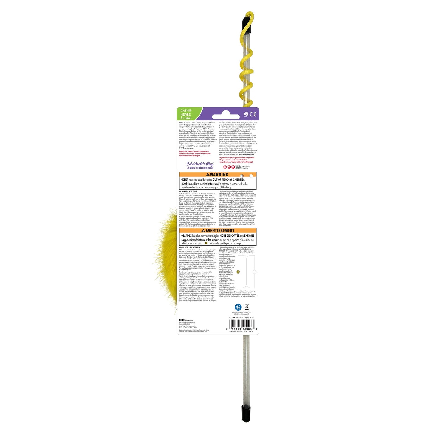 Chirpz Chick Cat Toy