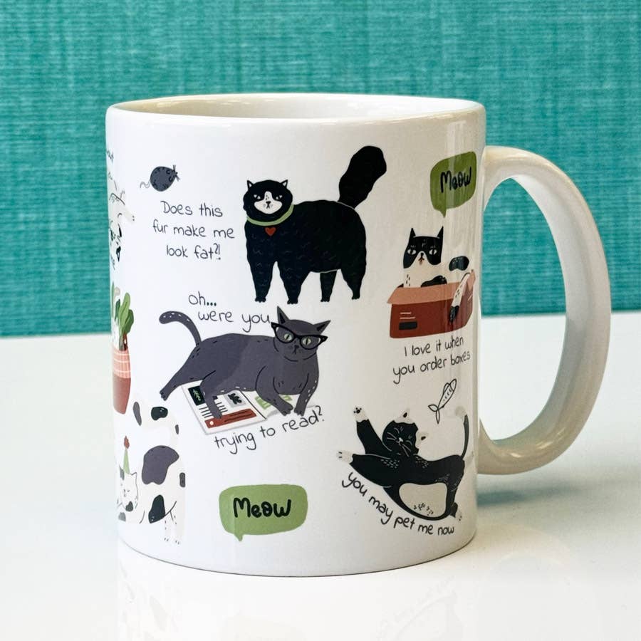 Feisty Felines Coffee Mug