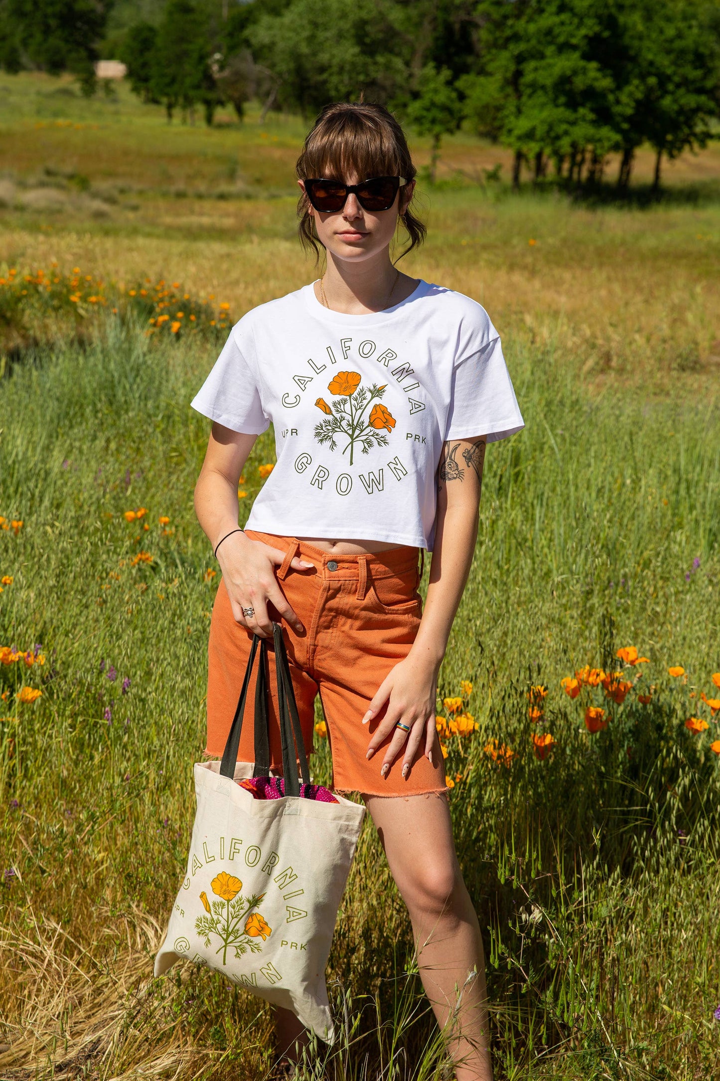 California Grown Crop Tee