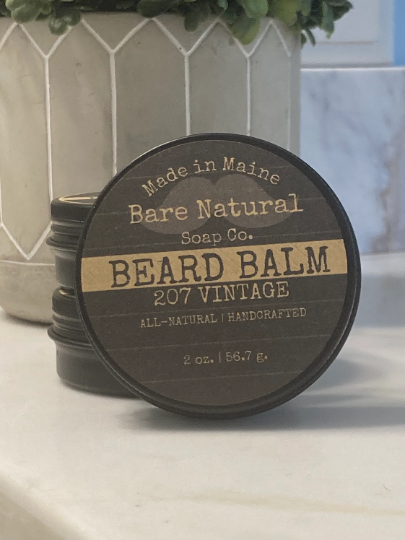 207 Vintage Organic Beard Balm | Vegan Men's Skincare