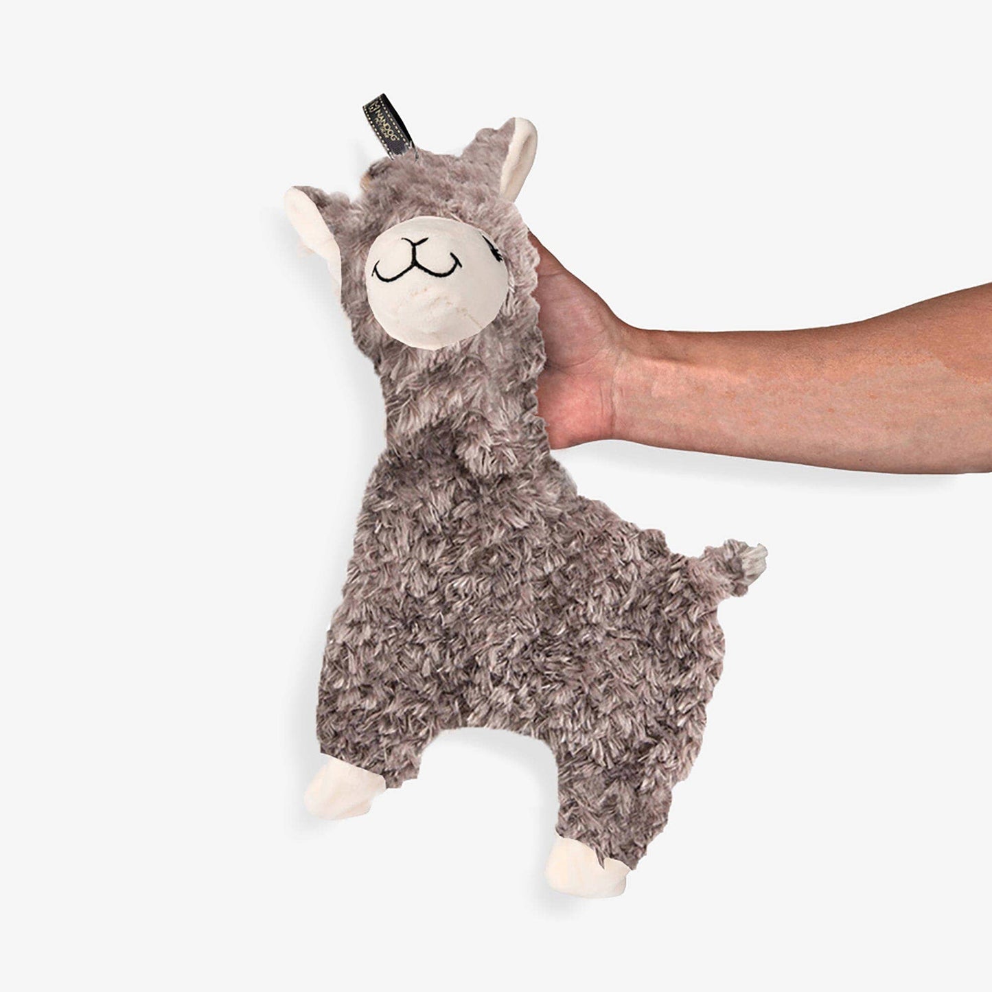 Gray Alpaca Dog Toy
