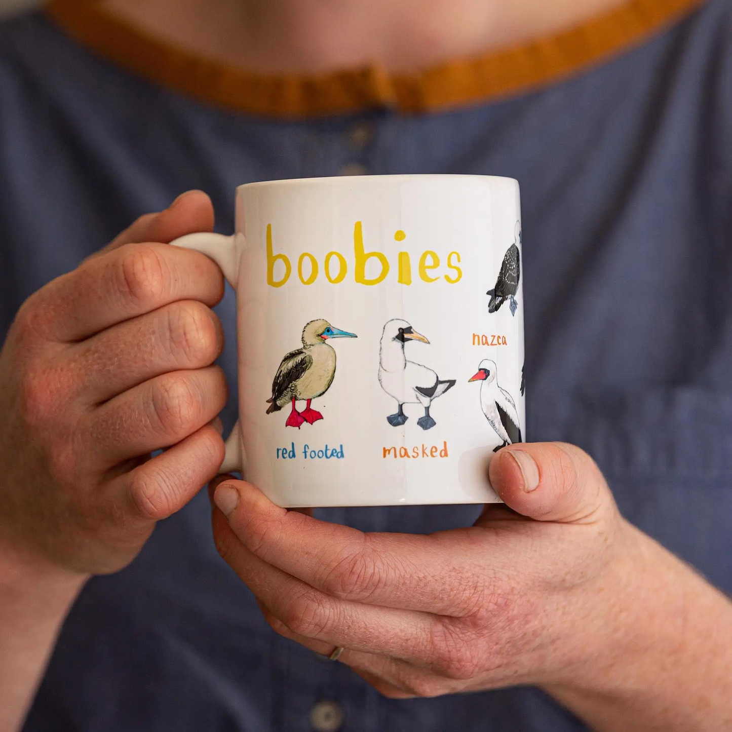 Boobies Bird Ceramic Mug