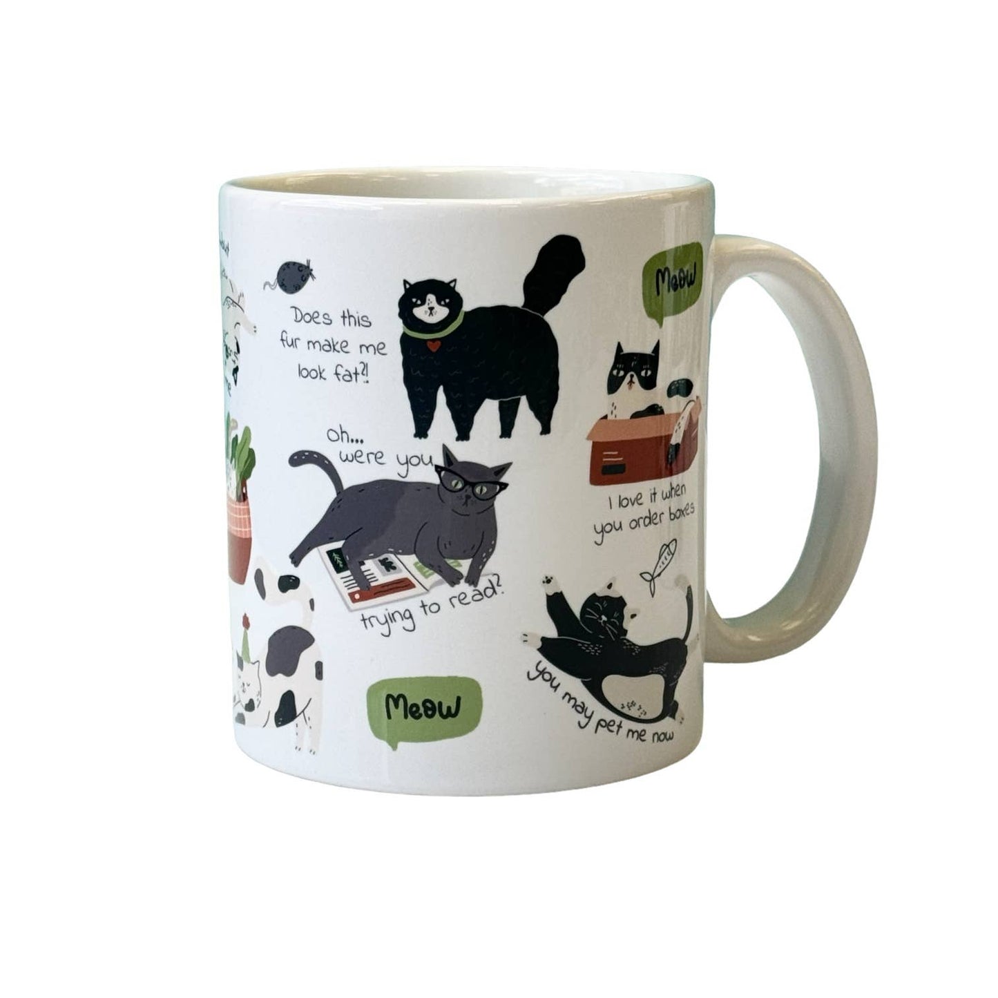 Feisty Felines Coffee Mug