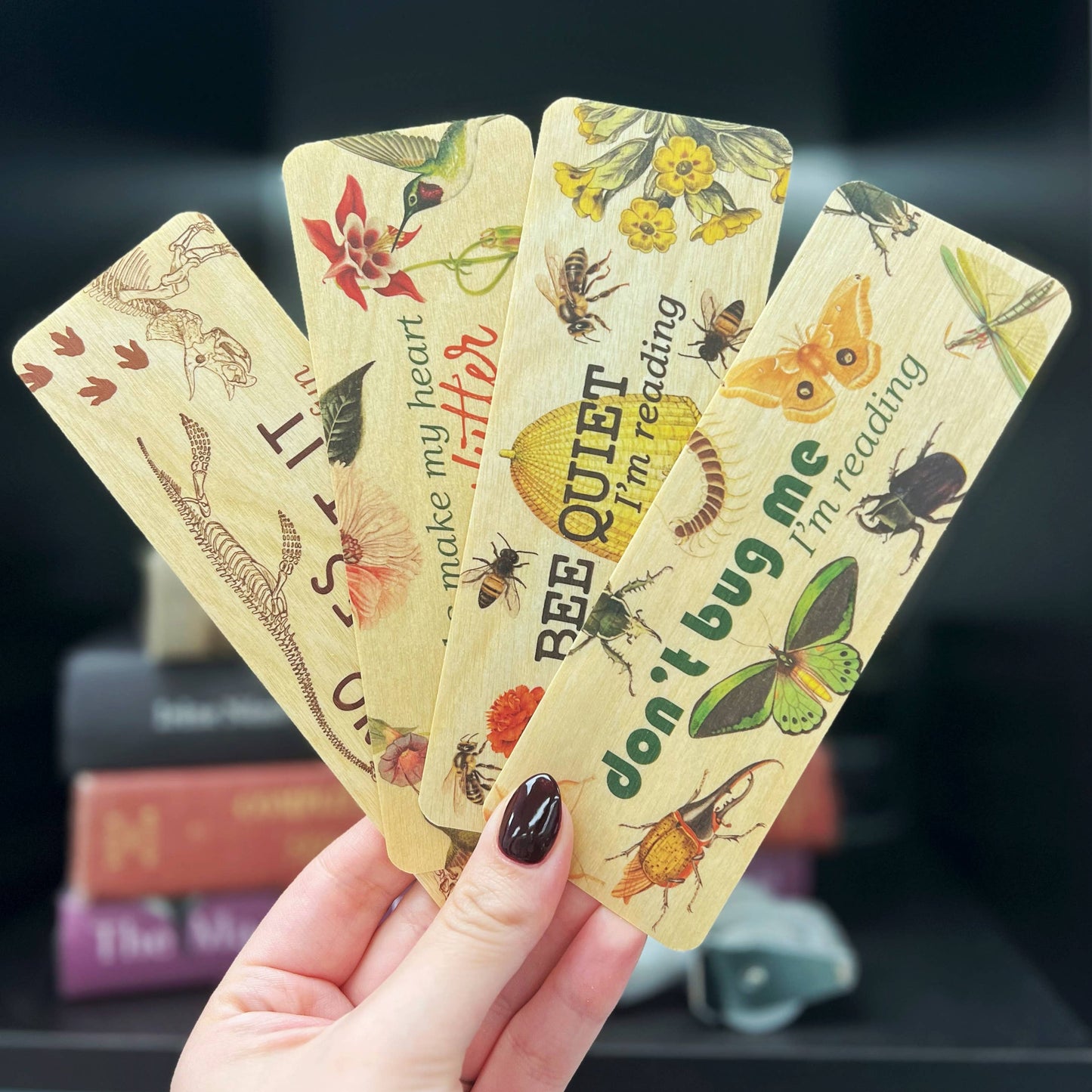 Bee Quiet... I'm Reading | Bookmark