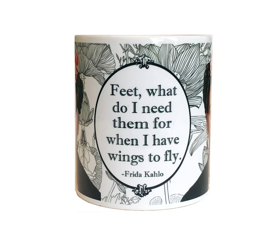 Frida Kahlo "Wings to fly" Coffee or Tea Mug