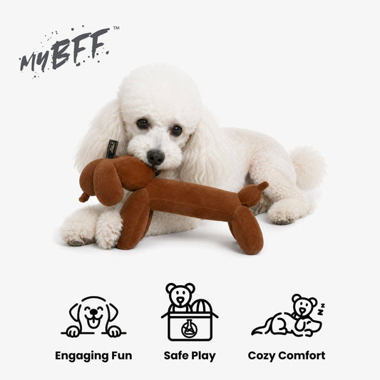 Brown Balloon Dog Toy