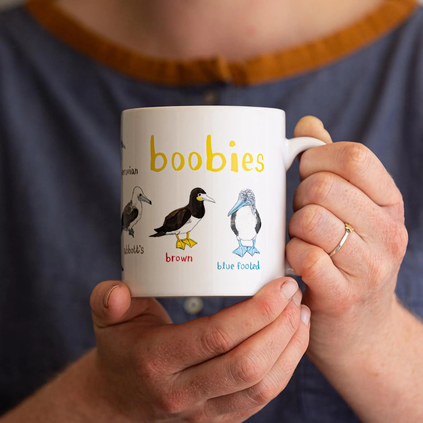 Boobies Bird Ceramic Mug