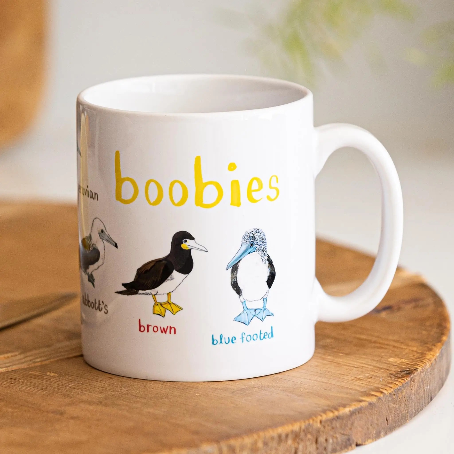 Boobies Bird Ceramic Mug