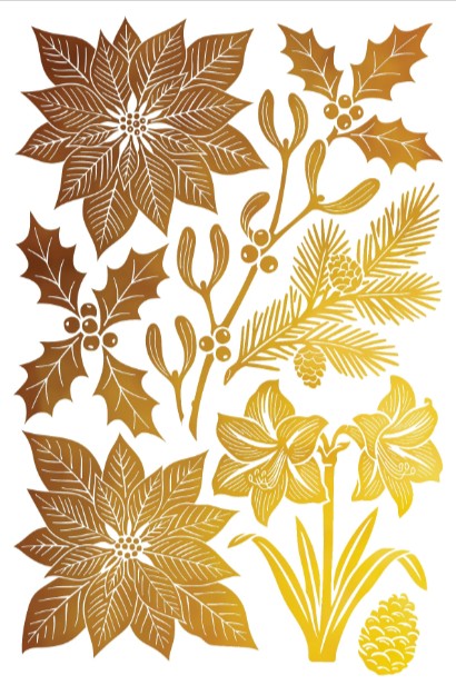 Angels Sing Gilded IOD Transfer 8"x12" Pad (8 Sheets)