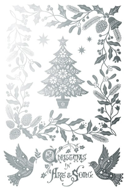 Angels Sing Gilded IOD Transfer 8"x12" Pad (8 Sheets)