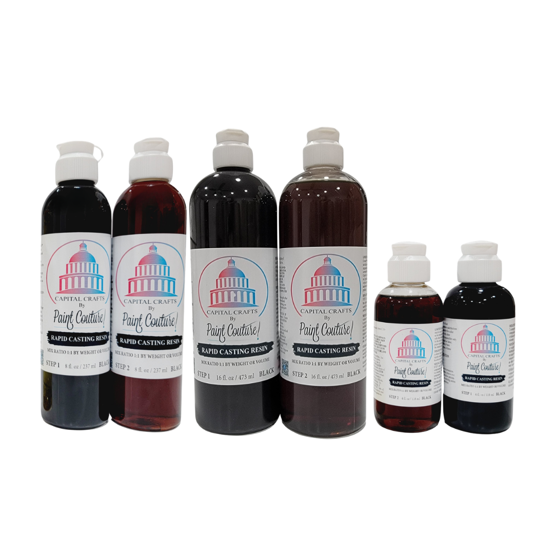 Capital Crafts Black Rapid Casting Resin Set