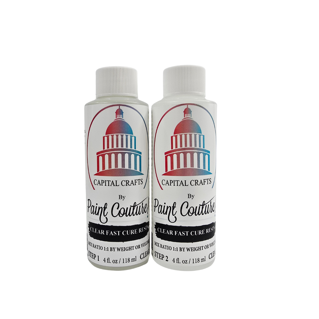 Capital Crafts Clear Fast Cure Resin Set