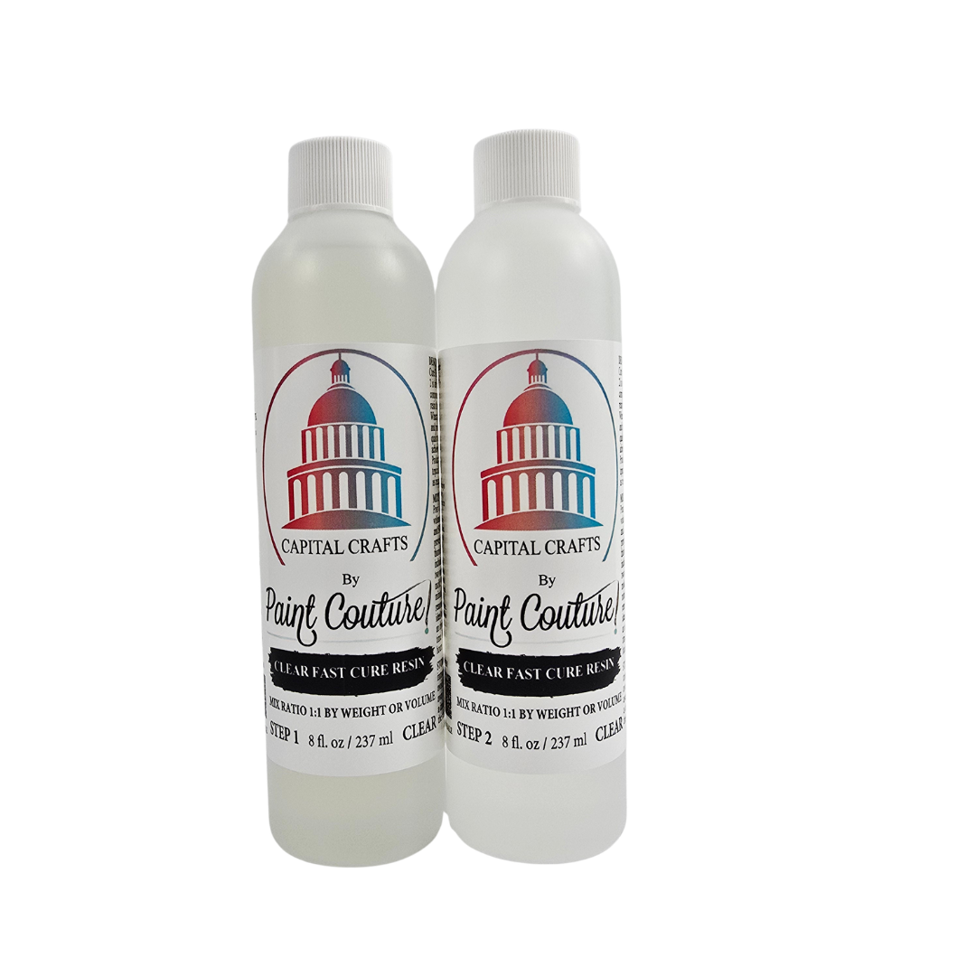 Capital Crafts Clear Fast Cure Resin Set