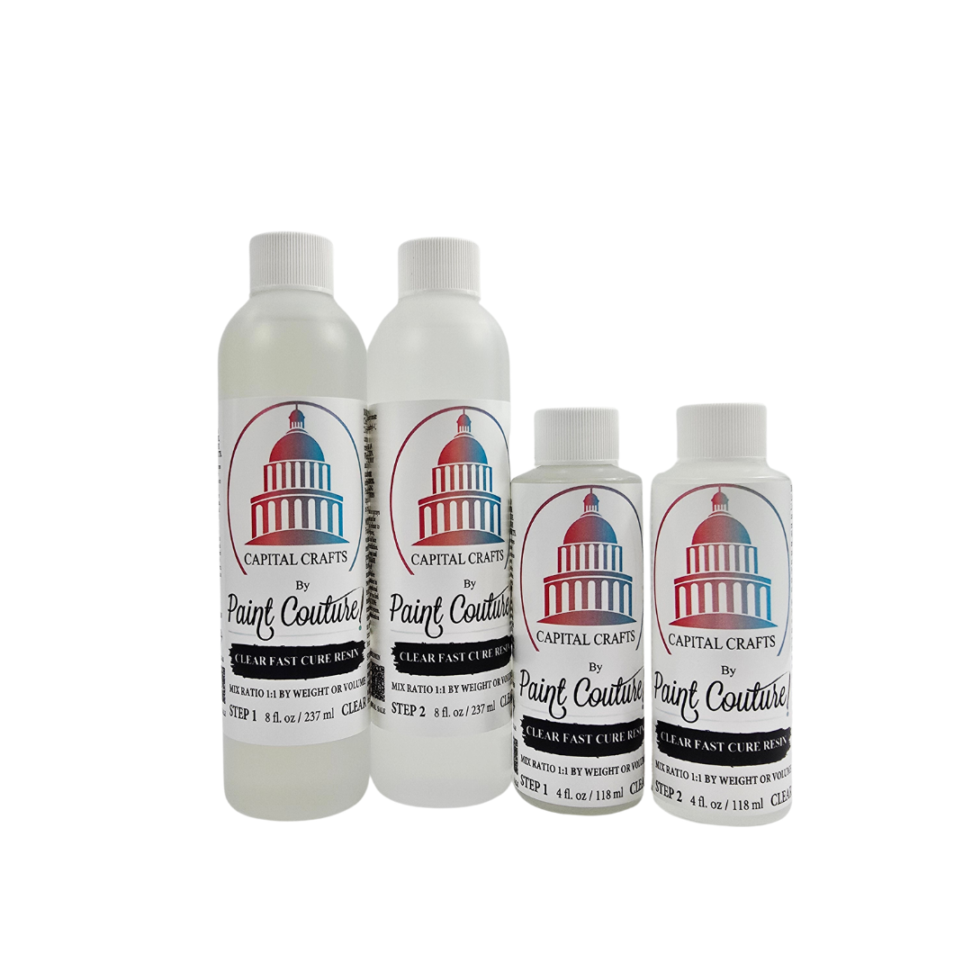 Capital Crafts Clear Fast Cure Resin Set