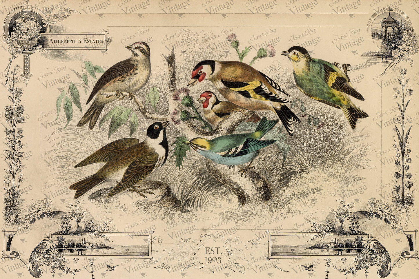 JRV Decoupage Papers