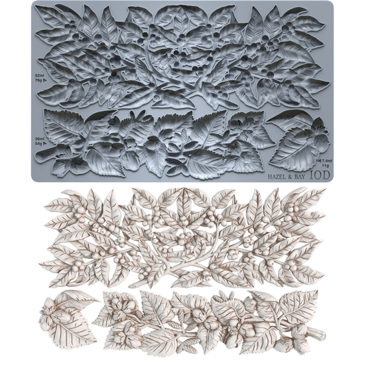 Iron Orchid Designs Hazel and Bay Silicone Mould Premium Food‑Safe
