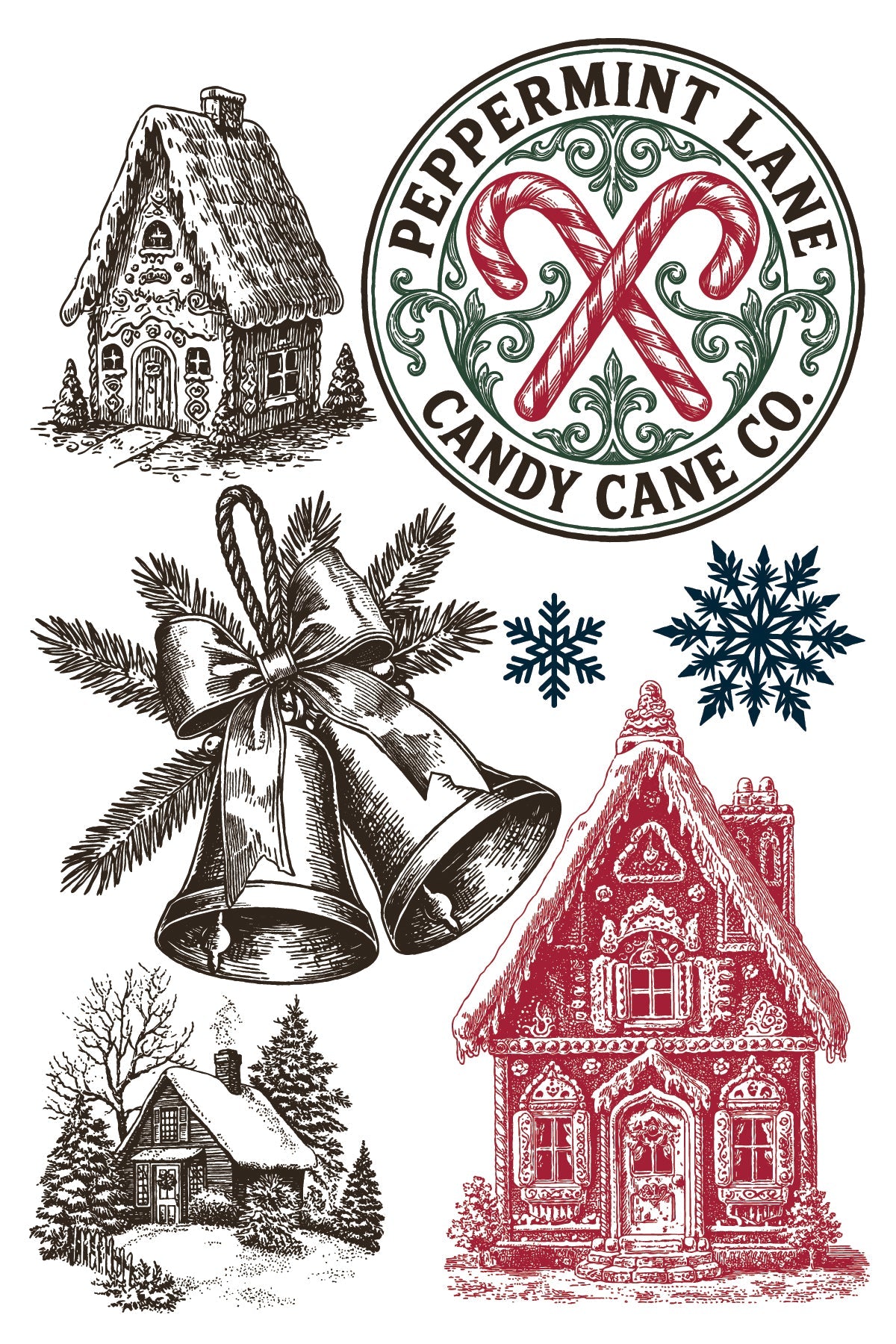 Iron Orchid Design The North Pole Paint Inlay 8×12