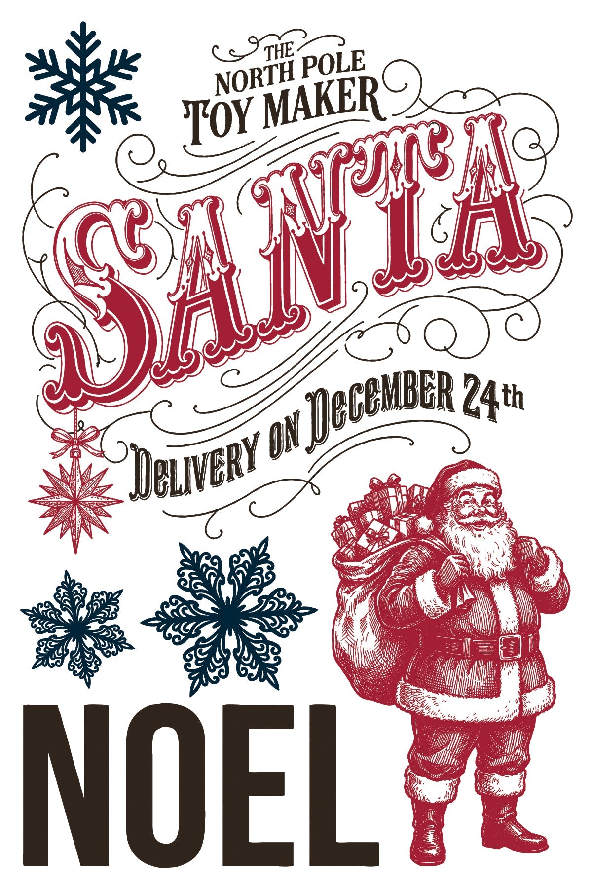 Iron Orchid Design The North Pole Paint Inlay 8×12
