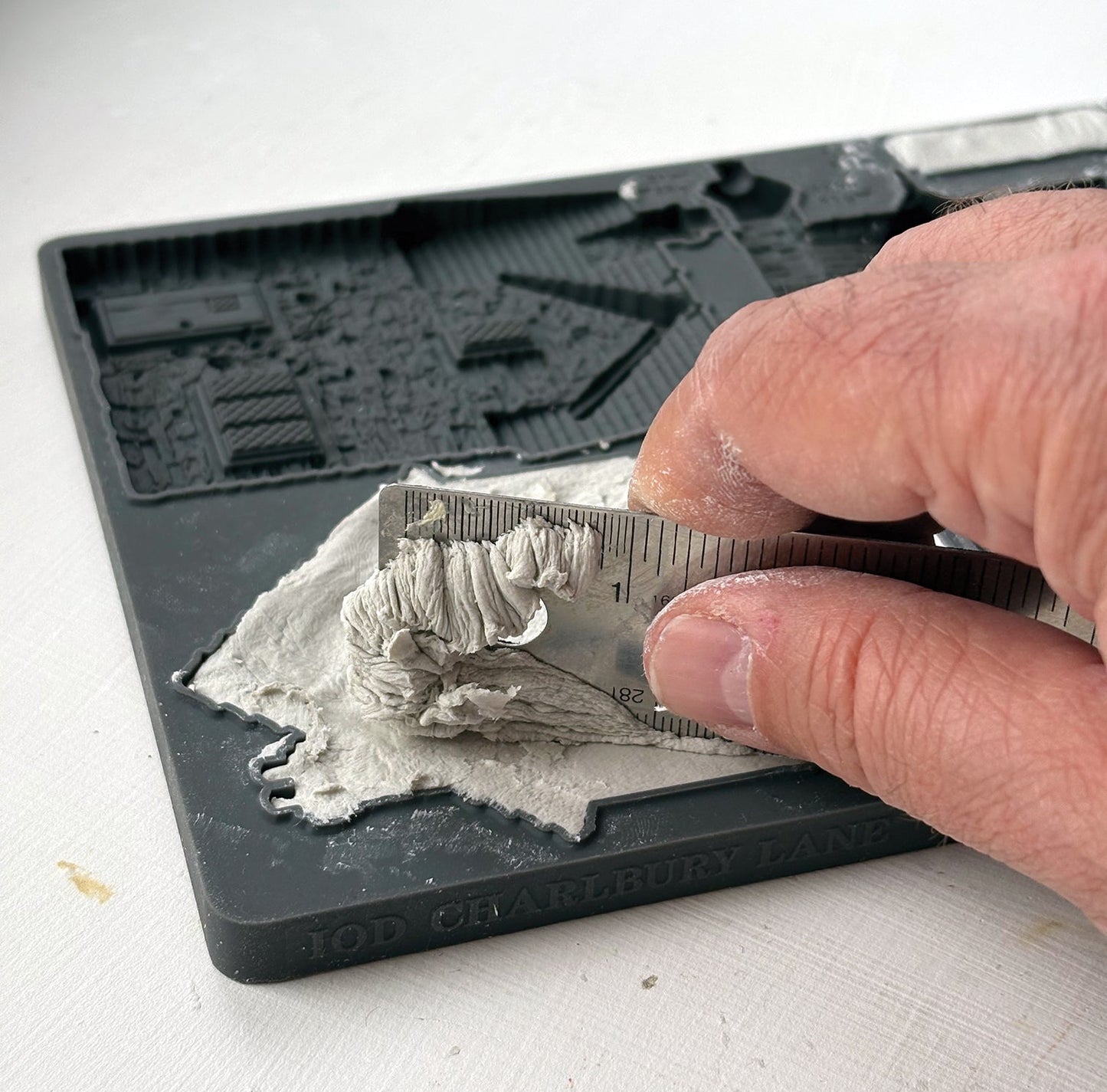 Iron Orchid Design Charlbury Lane Silicone Mould 6x10 Inch