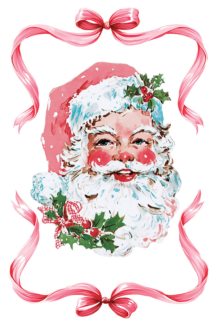 Iron Orchid Design Darling Holiday Transfer Set 8x12 Retro Christmas