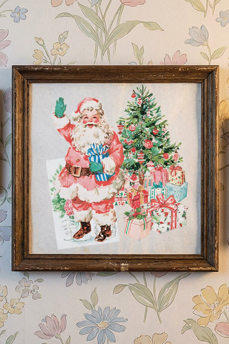 Iron Orchid Design Darling Holiday Transfer Set 8x12 Retro Christmas