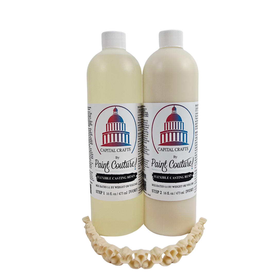 Capital Crafts Ivory Flexible Casting Resin Set