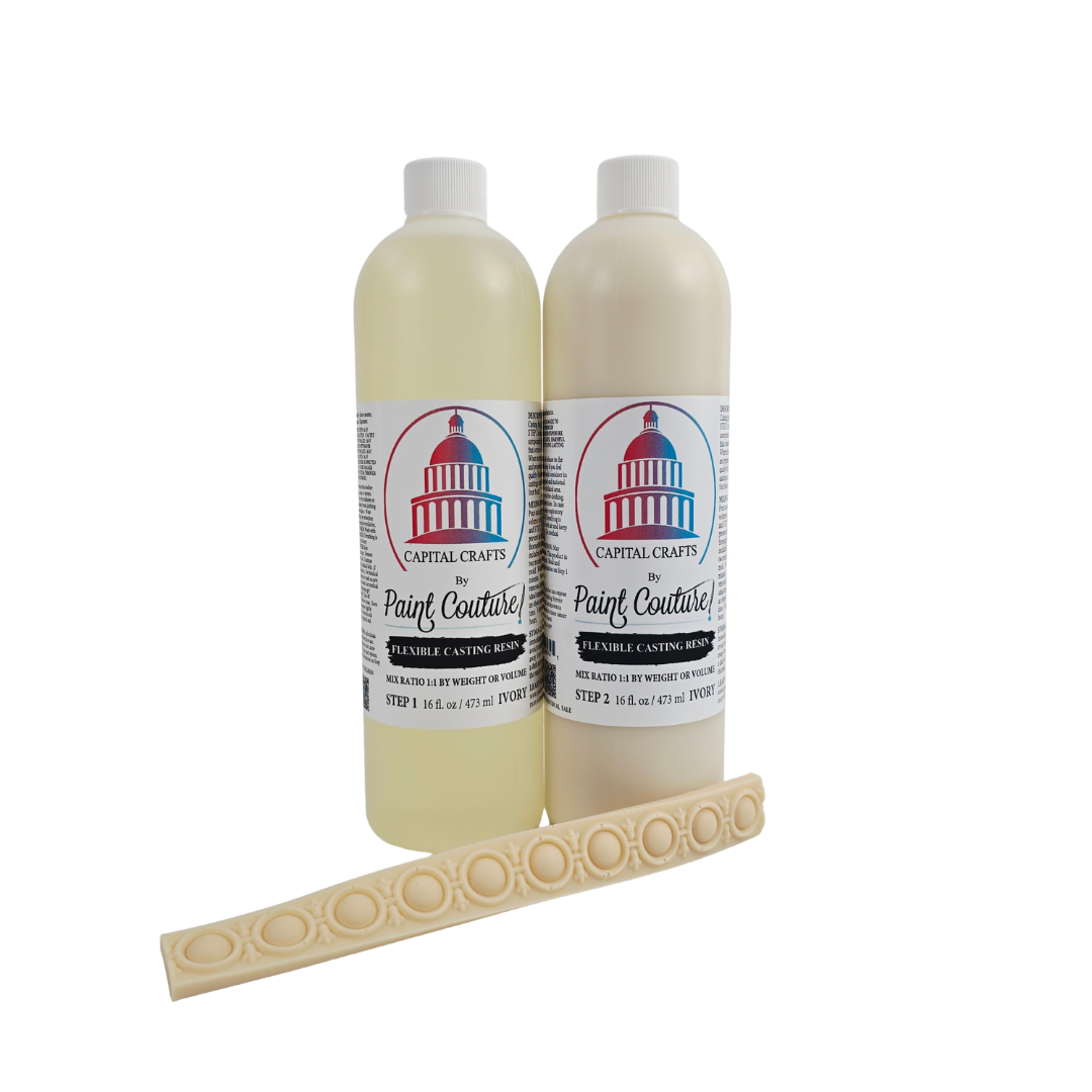 Capital Crafts Ivory Flexible Casting Resin Set