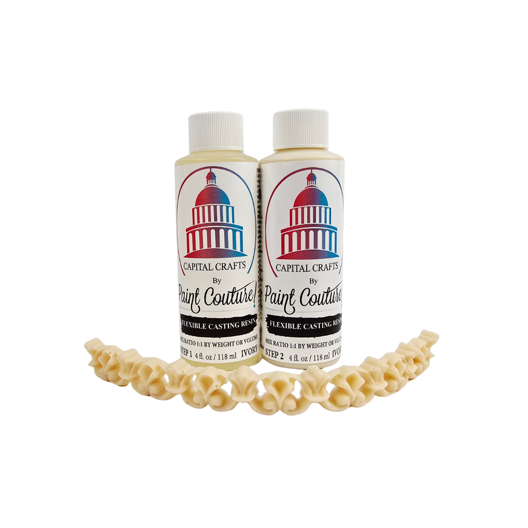 Capital Crafts Ivory Flexible Casting Resin Set