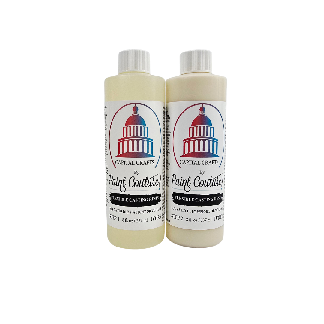 Capital Crafts Ivory Flexible Casting Resin Set