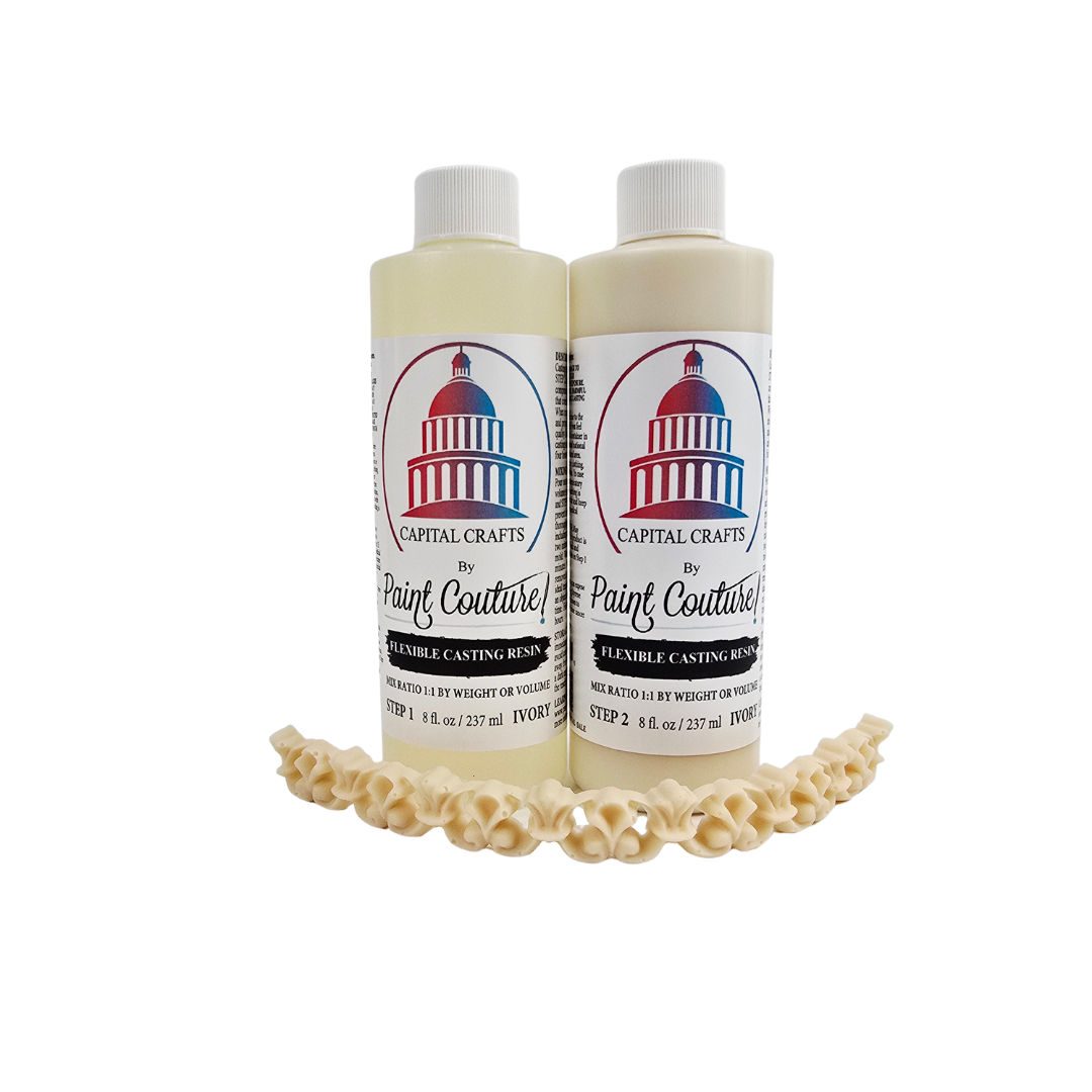 Capital Crafts Ivory Flexible Casting Resin Set