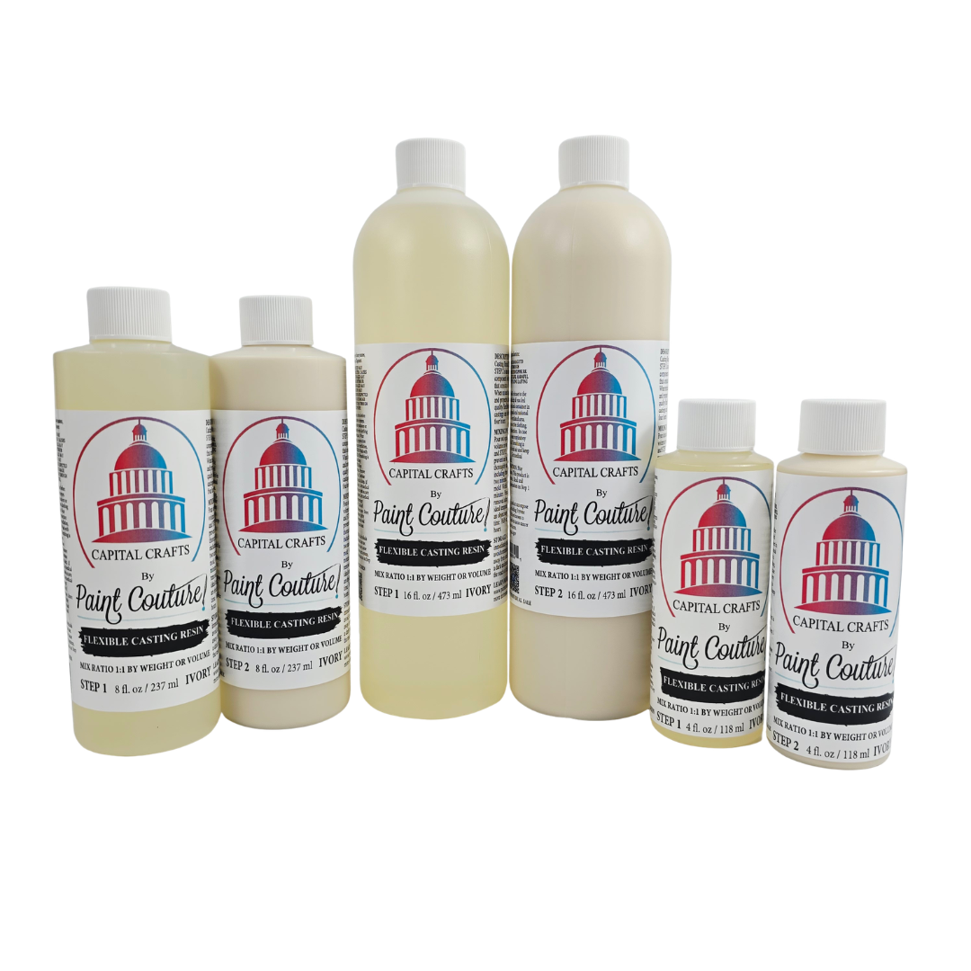 Capital Crafts Ivory Flexible Casting Resin Set