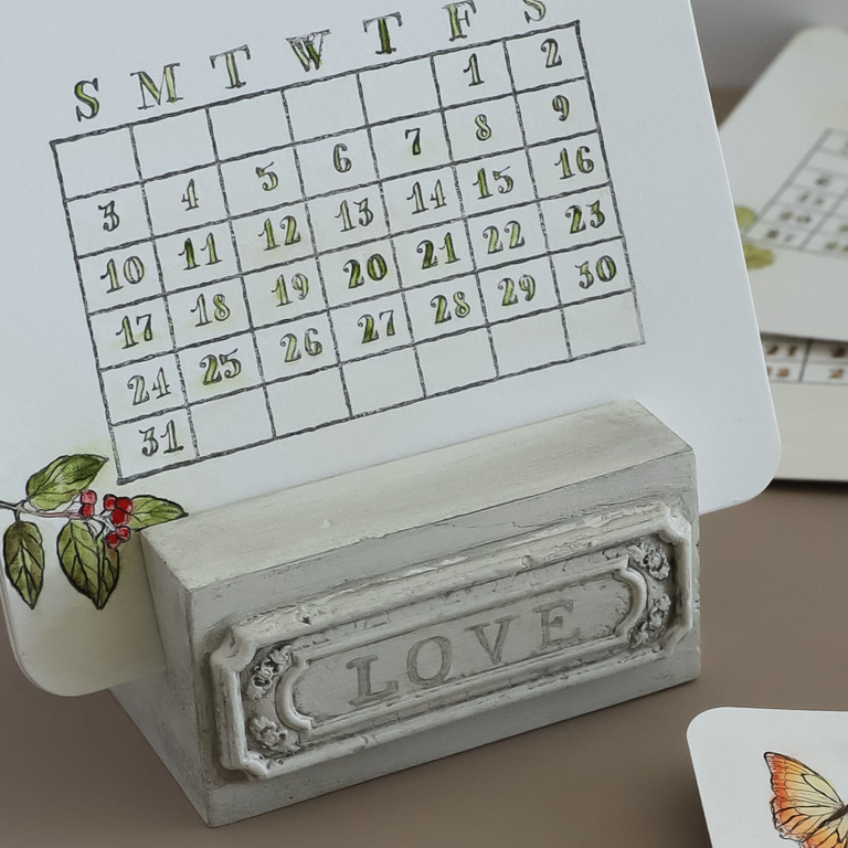 Iron Orchid Design A Timely Tale Mini Stamp Set 6x6