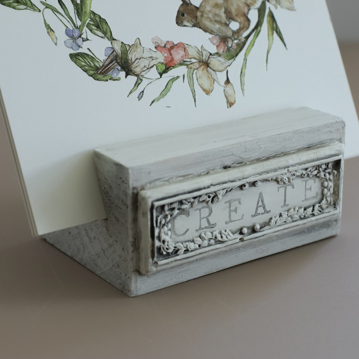 Iron Orchid Design Wood Block Stands Pack of 2
