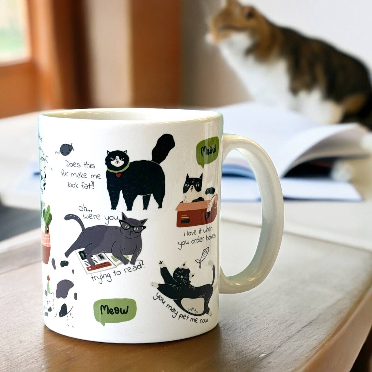 Feisty Felines Coffee Mug