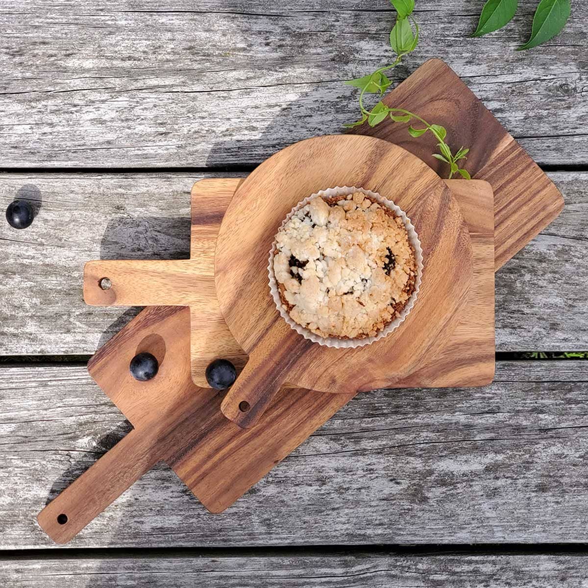 Handmade Wooden Serving Board - Large