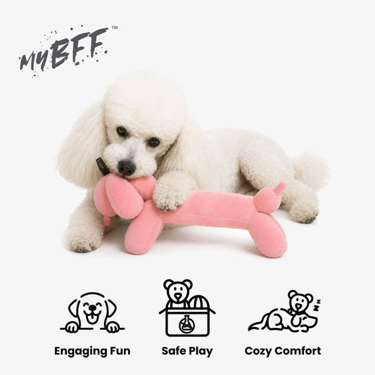 Pink Balloon Dog Toy