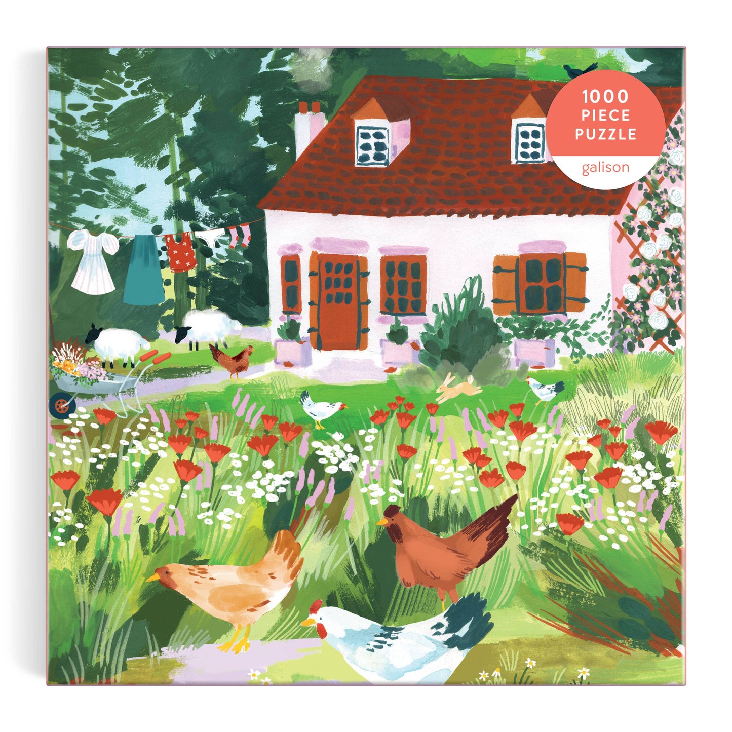 Cottage Wildflowers Puzzle