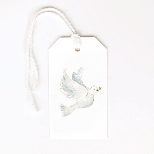 Dove gift tags