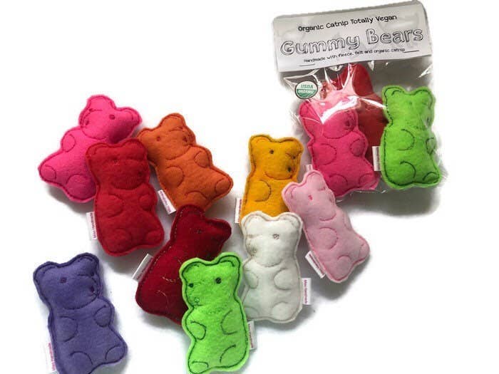 Catnip Gummy Bears