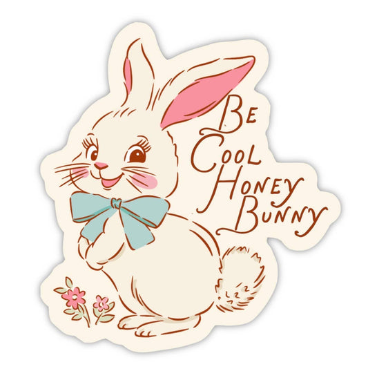 Be Cool Honey Bunny Sticker