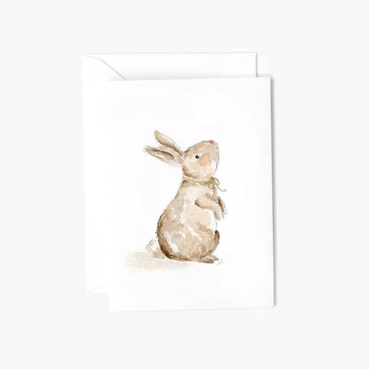 Bunny mini notecard