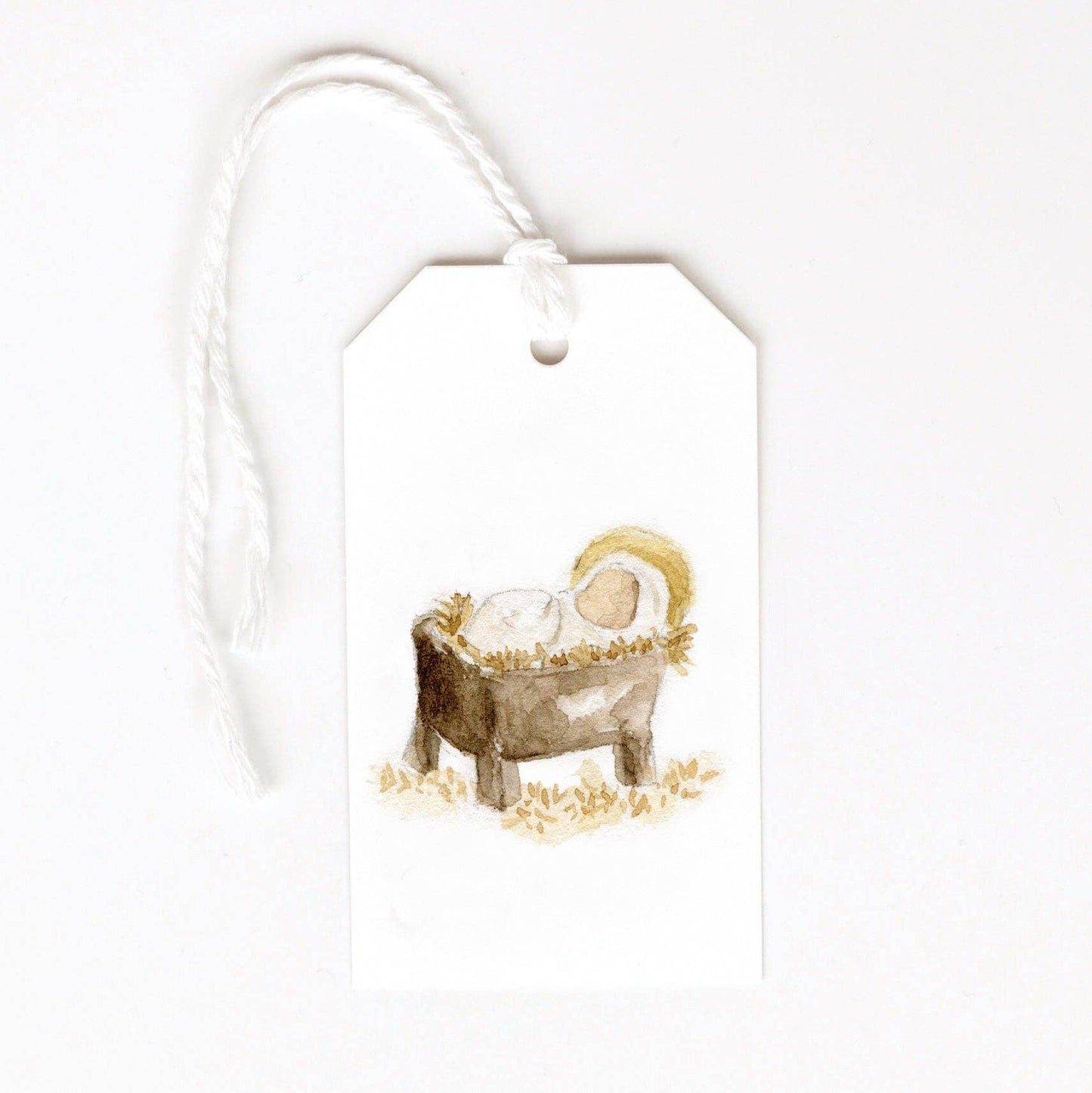 Manger gift tags