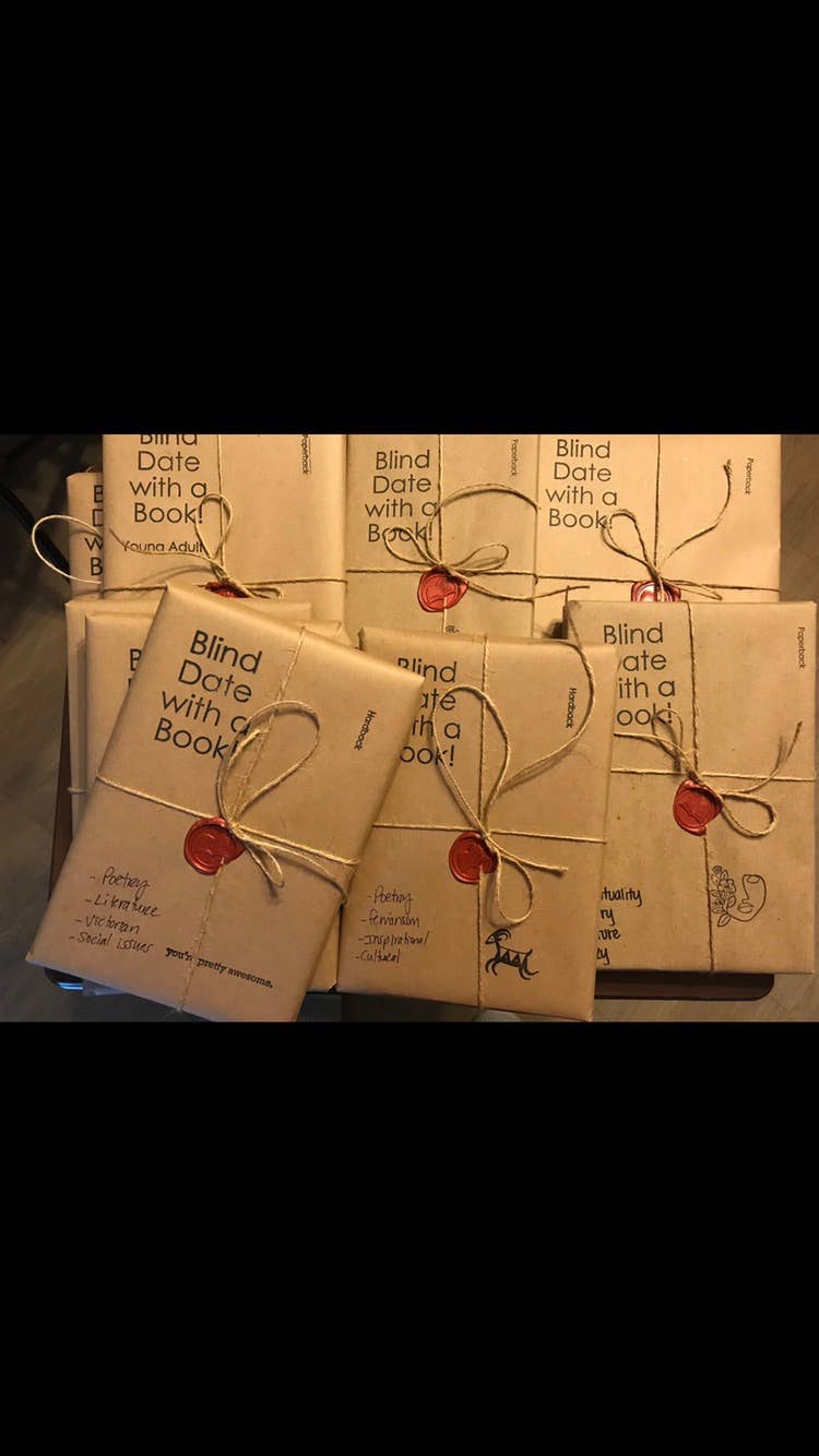 Blind Date With a Book - Vintage Paperback Books