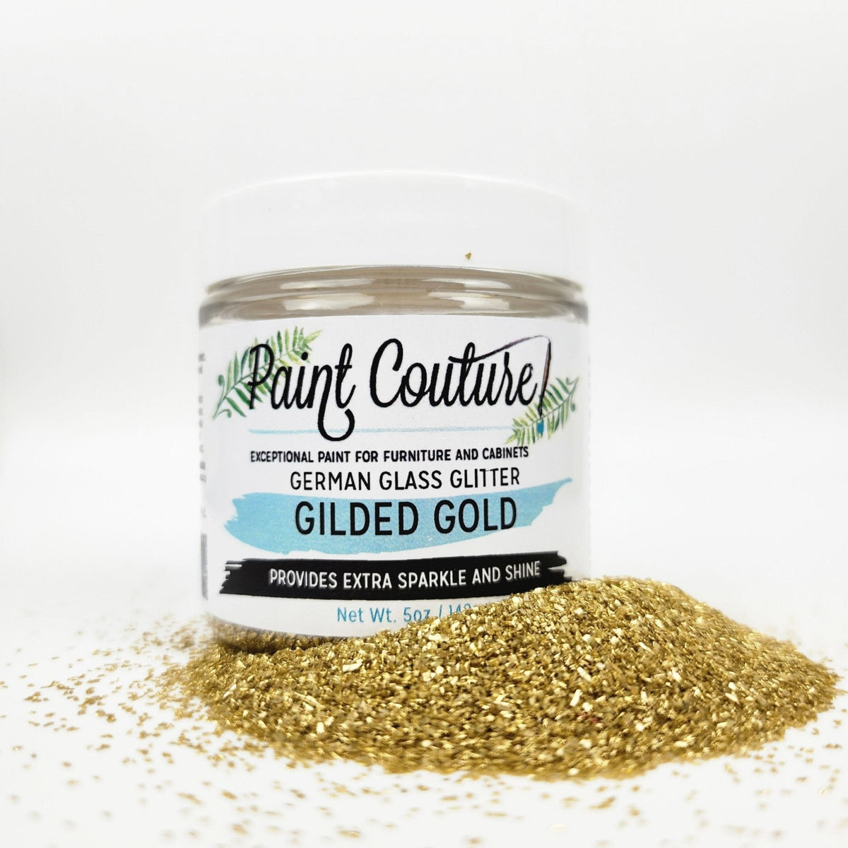 Paint Couture Gilded Gold German Glass Glitter