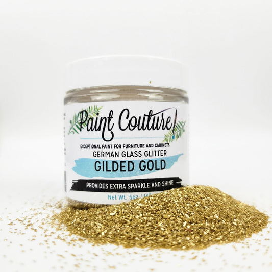Paint Couture Gilded Gold German Glass Glitter